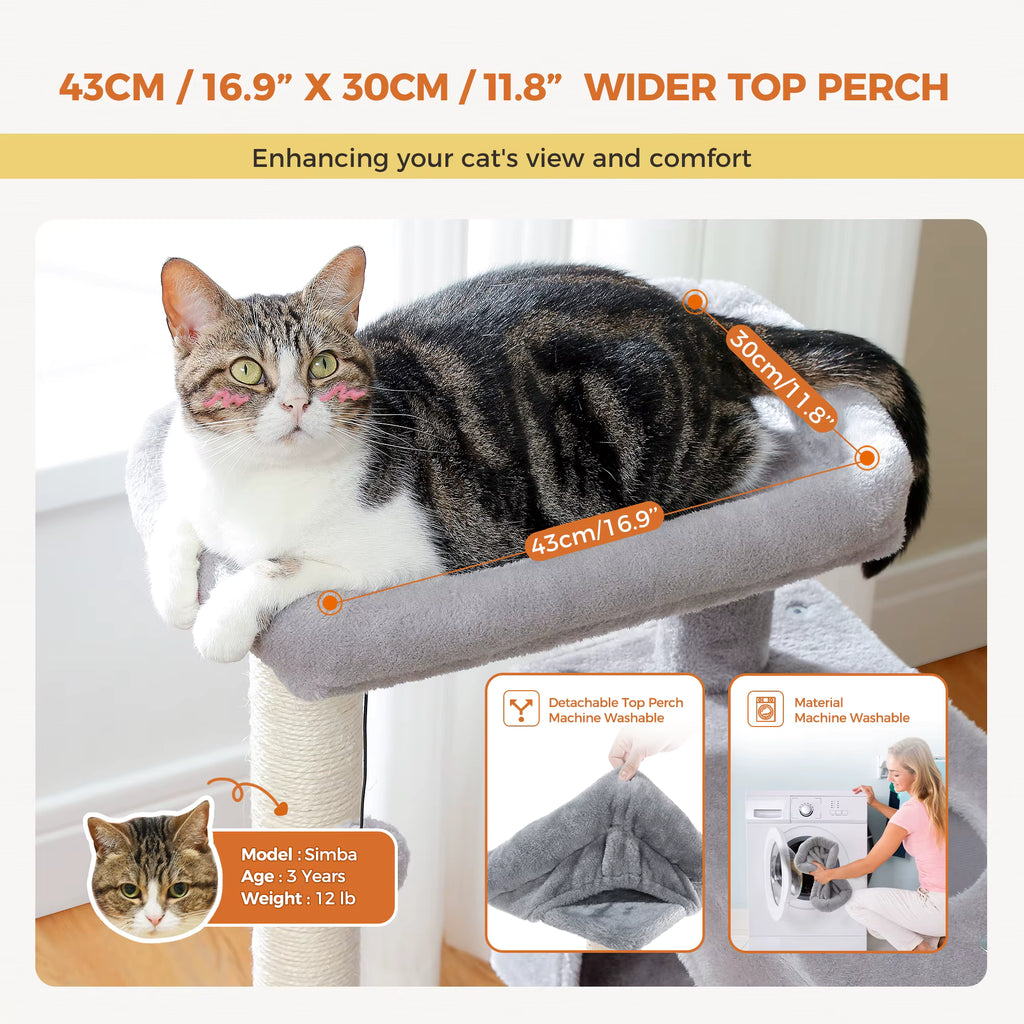 Cat Tree for Large Cats Cat Tower for Indoor