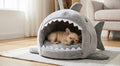 Luxury Plush Shark Pet Bed