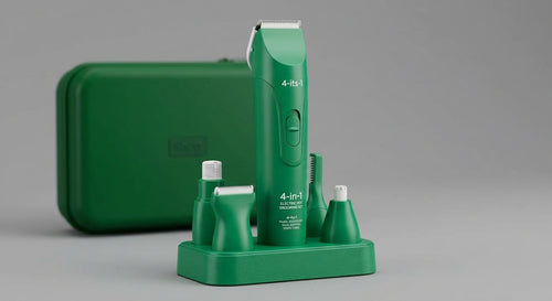 4 in 1 Electric Pet Grooming Kit - Hair Trimmer, Clippers, Nail Grinder for Cats & Dogs